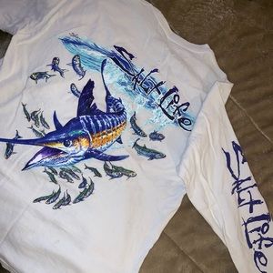 Salt life long sleeve tee